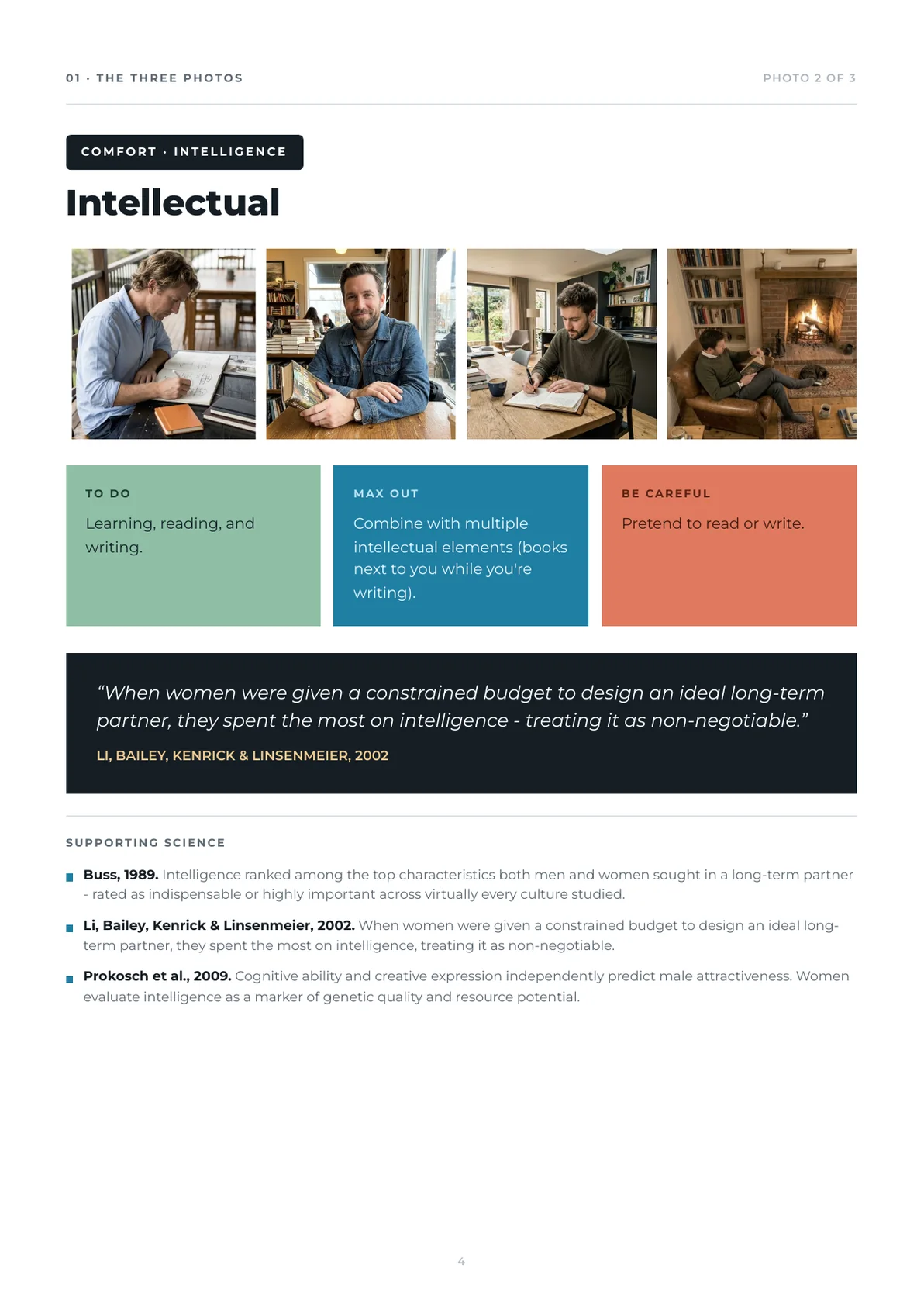 Proven photo type: intellectual